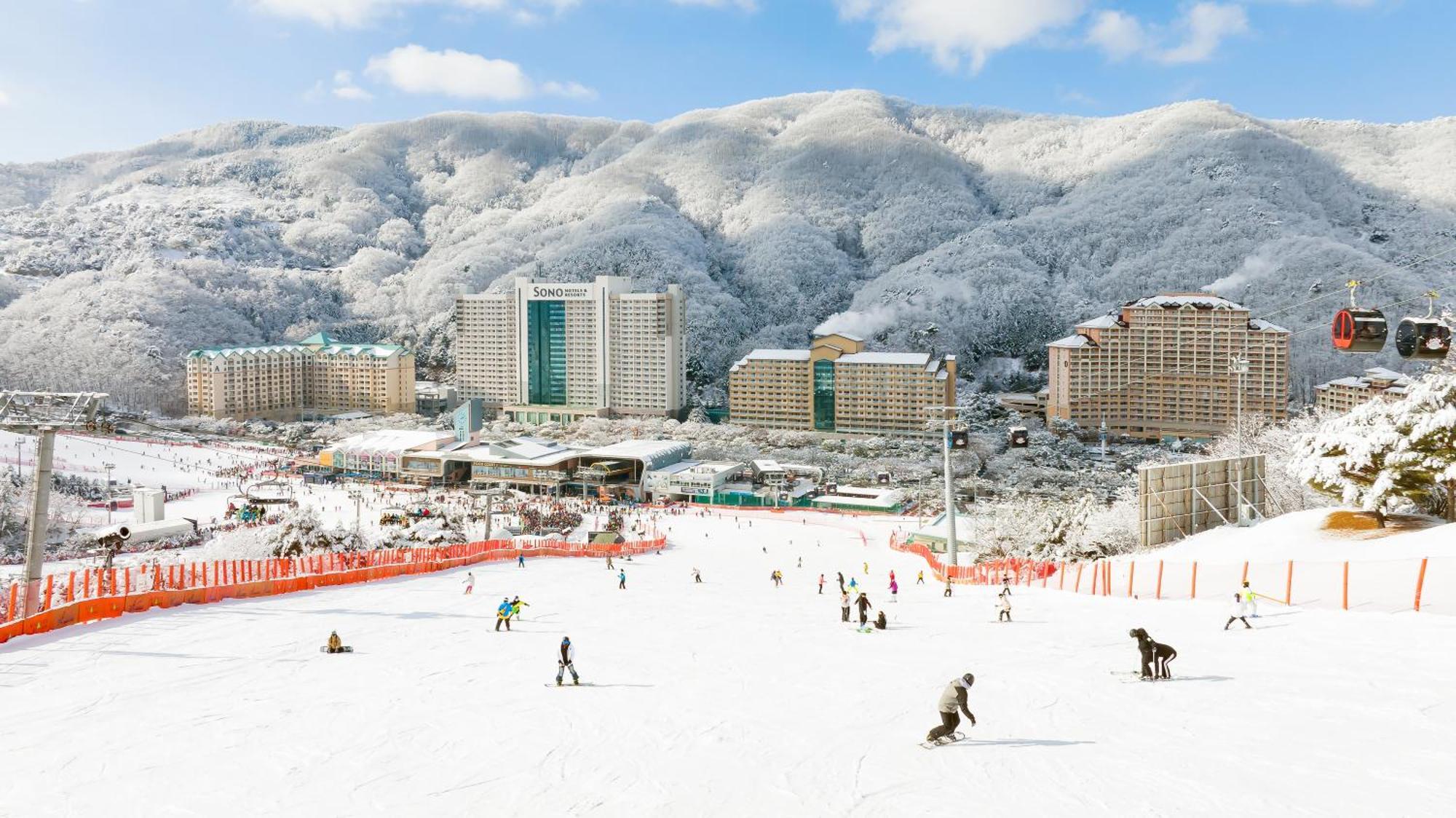 Hotel Vivaldi Park Hongcheon Exterior foto